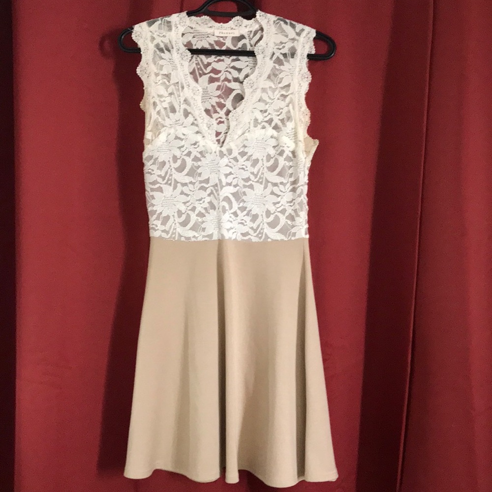 Lace Top Dress by Phanuel